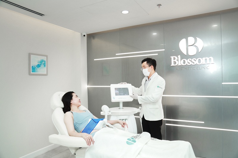 Công nghệ nhiệt lạnh tại Blossom Aesthetic Clinic lấy lại vòng eo thon thả cho chị em phụ nữ