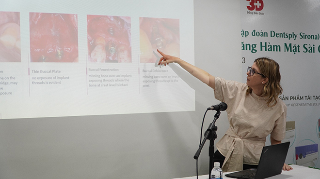 Đại diện Datum&MIS chia sẻ về ghép xương và thủ thuật tái tạo xương tại Bệnh viện Răng Hàm Mặt Sài Gòn.
